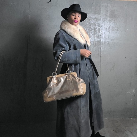 Vintage Jackets & Blazers - Vintage The Olde Hide House Acton Coat, Fits 12/14